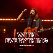 With Everything by Hillsong Worship, a worship song about surrendering everything to Jesus and glorifying His name